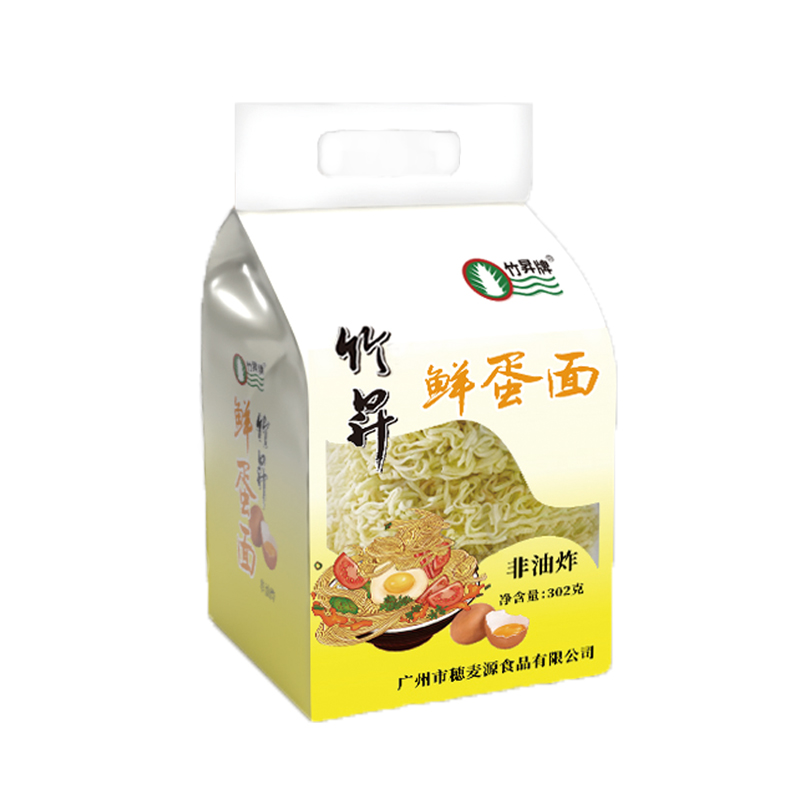 竹昇牌 鲜蛋面 302g